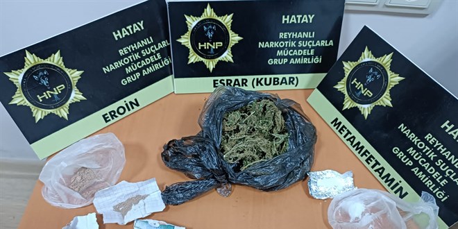 Hatay'da uyu�turucu operasyonlar�nda 6 ��pheli yakaland�