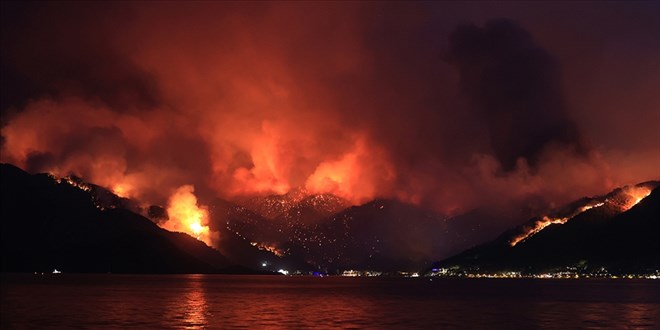 Marmaris'te ormanı yakan sanık için 20 yıla kadar hapis cezası istendi