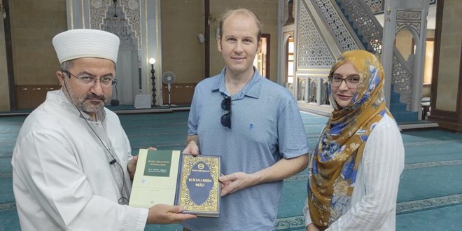Amerikalı jeoloji mühendisi Adana'da Müslüman oldu