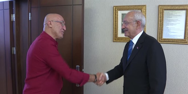 Kılıçdaroğlu, yazar Musa Anter'in oğluyla görüştü