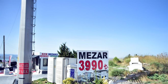 Mezar maliyetleri arttı, en düşük mezar taşı 500 lira