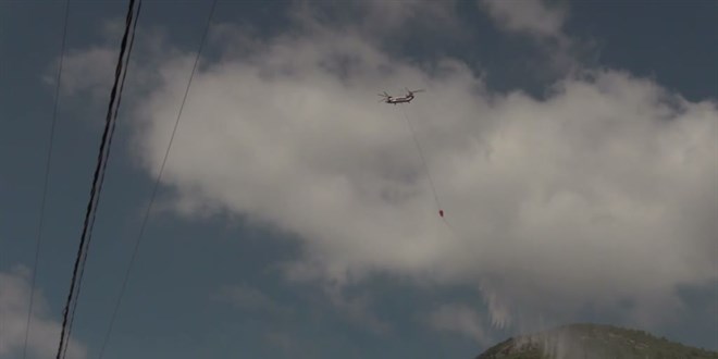 Alanya'da çıkan orman yangını kontrol altına alındı