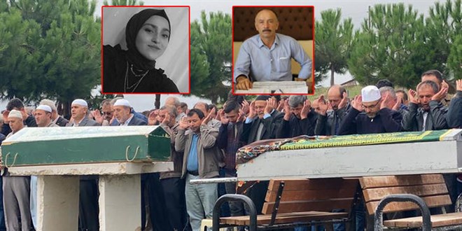 Muhtar kazara yeğenini öldürdü, cenazeye giden dayı da kazada öldü