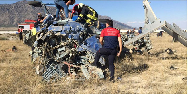 Yangın helikopteri kazasına soruşturma başlatıldı
