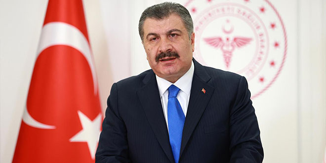 Bakan Koca'dan trafik kazas�nda hayat�n� kaybeden t�p teknikeri i�in ba�sa�l���