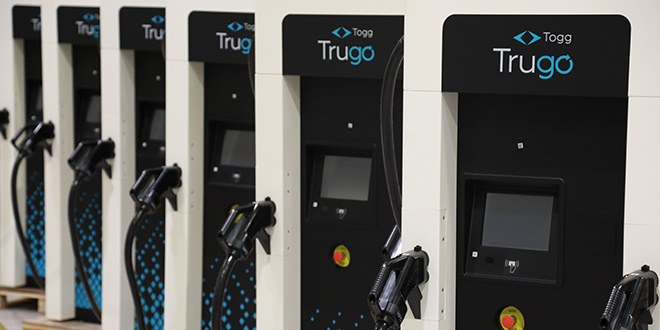 TOGG'un şarj cihazı ortaya çıktı: Trugo 81 ile kurulmak için hazır