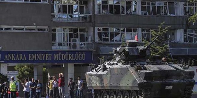 Darbecilerin Ankara Emniyet Müdürlüğünde neden olduğu hasarın belli oldu