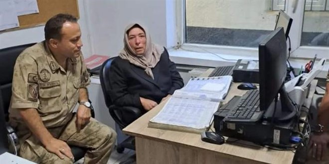 7 yıl sonra oğlunun şehit düştüğü yere gitti