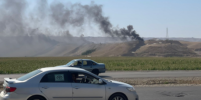 İran, Irak'ın kuzeyindeki Komele, İKDP ve PAK karargahlarını füzelerle vurdu