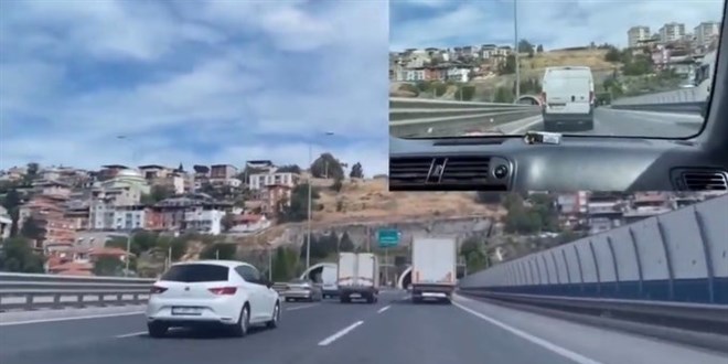 Trafik magandaları makas attıkları anları paylaştı, polis affetmedi