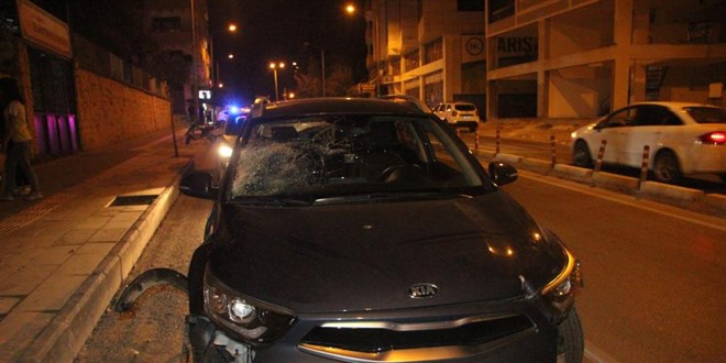 Kilis'te otomobil çöp toplayıcısına çarptı: 1 ölü