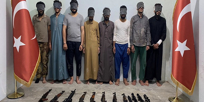 MİT, saldırı hazırlığındaki 19 DAEŞ'lı teröristi ele geçirdi