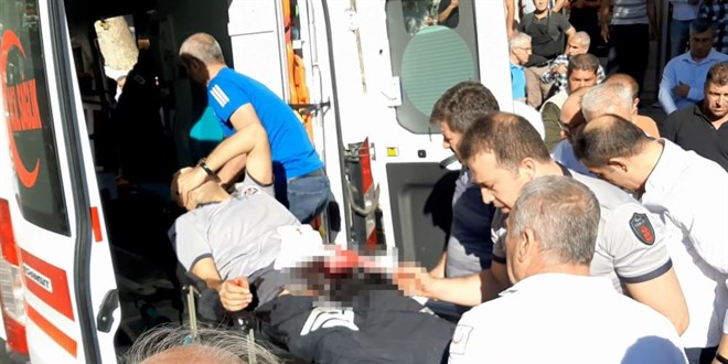 Bankanın güvenlik görevlisine husumetlisi kurşun yağdırdı