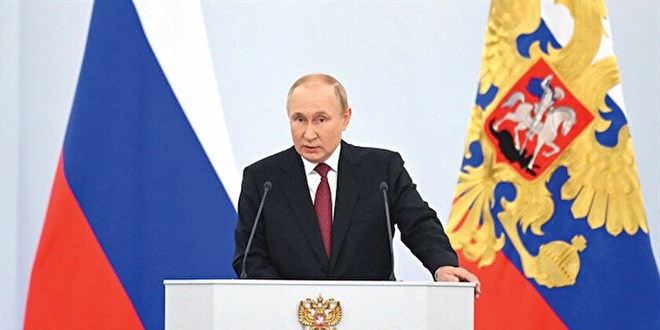 Putin'den yeni meydan okuma: Rusya 4 blgeyi ilhak etti