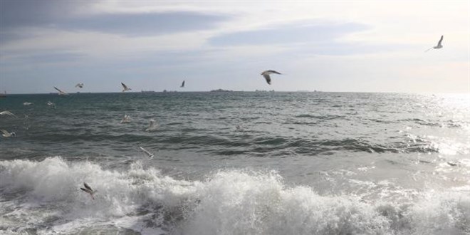 Marmara Denizi'nde fırtına uyarısı