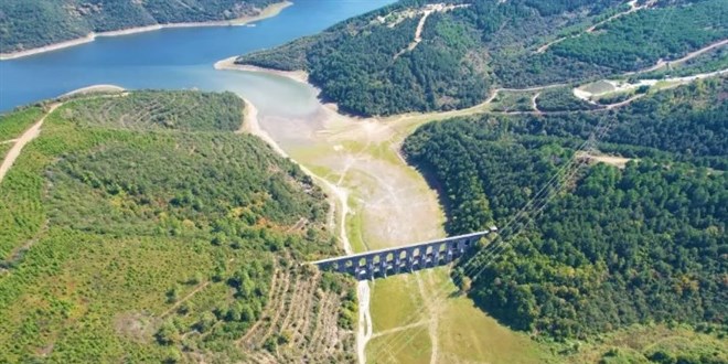 İstanbul'da barajlardaki doluluk yüzde 50'nin altına düştü