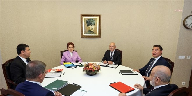 Altılı Masa sonrası bildiri yayınlandı