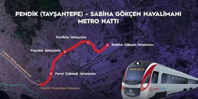 AYGM'den 'Pendik-Sabiha Gökçen Havalimanı Metrosu' açıklaması