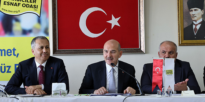 Bakan Soylu'dan İstanbul'daki taksicilere: En mutlu esnaf haline geleceksiniz