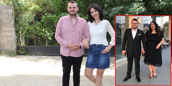 Obez çift, 115 kilo verdi