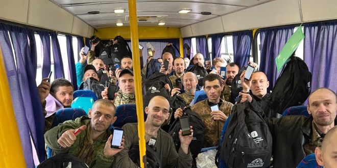 Rusya-Ukrayna arasnda esir takas: 32 Ukraynal asker serbest
