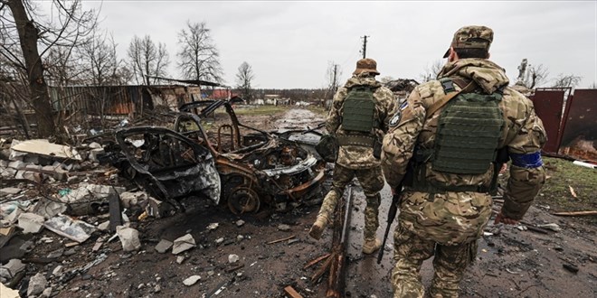 Ukrayna'nn Kiev, Zaporijya ile Harkiv blgeleri Rus glerince vuruldu