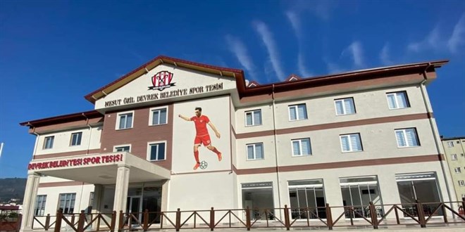 Mesut zil'in yaptrd spor tesisi tamamland, ala katlmas bekleniyor