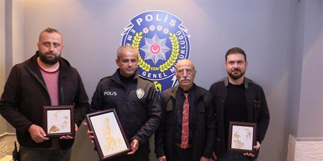 Emekli astsubayı 200 bin lira dolandırılmaktan polis kurtardı