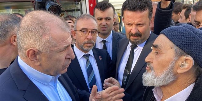 Özdağ'a vatandaştan tepki: Ucubesiniz, ben ucubelere destek vermem