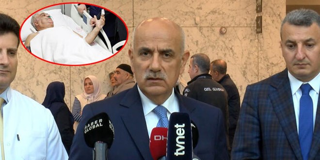 Bakan Kirişci: Binali Yıldırım hemen önümüzde kaza yaptı