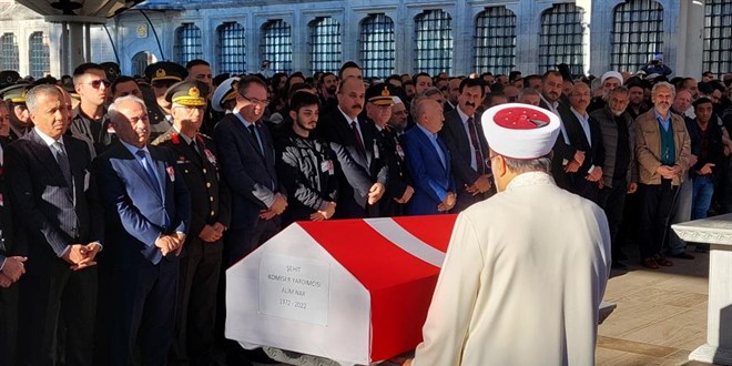 Şehit Komiser Yardımcısı Nar son yolculuğuna uğurlandı