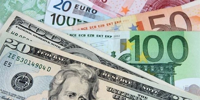 Avro, dolar karşısında yeniden 1 eşiğinin üzerinde