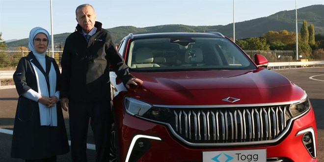 Erdoğan ailesinin alacağı TOGG'un rengi belli oldu