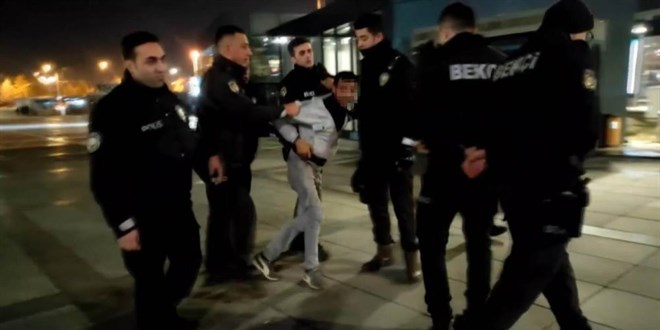 Polise mukavemet gösteren şahıstan 'Sizi dava edeceğim' tehdidi