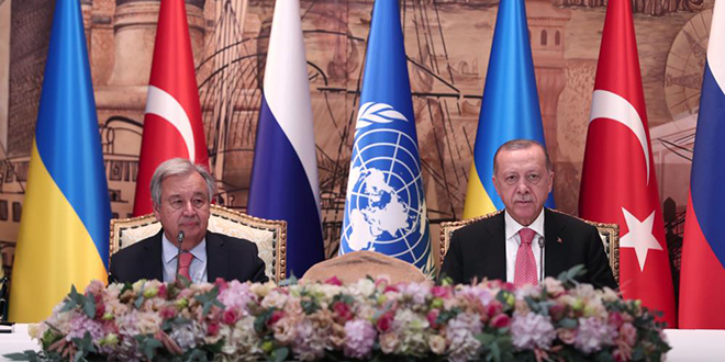 BM'den Türkiye'ye tahıl anlaşması teşekkürü