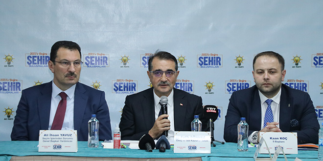 Bakan Dönmez: Türkiye'de bir gaz merkezi oluşturmanın adımlarını atıyoruz