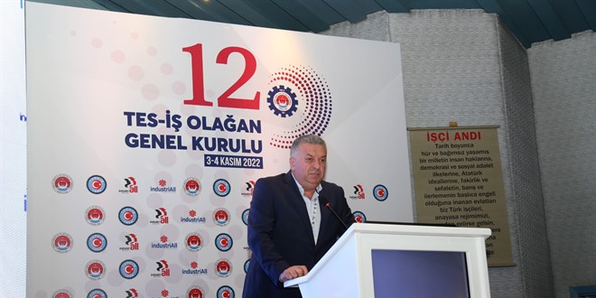 TES-İŞ Genel Başkanlığına İrfan Kabaloğlu seçildi