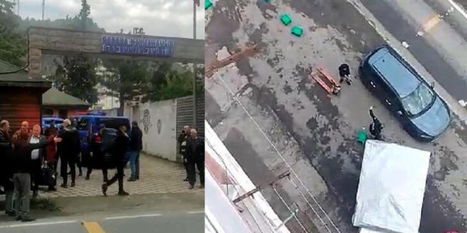 Tartıştığı polisi vuran şüpheli de polis çıktı
