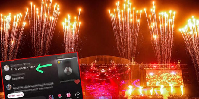 Sosyal medyadan 'Konserde bomba patlayacak' dedi, 1 saatte yakalandı
