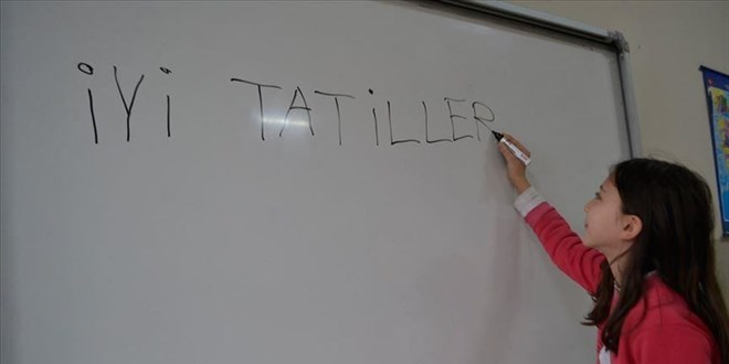 Okullarda ilk ara tatil için son ders zili yarın çalacak