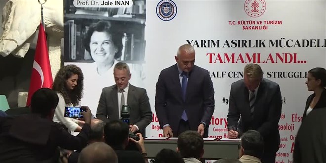Yurt dna karlan 6 tarihi eser Trkiye'ye iade edildi