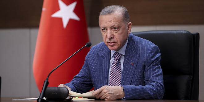 Cumhurbakan Erdoan: Daha byk bir gda krizi kapda