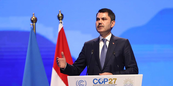 Bakan Kurum: Emisyon oranlarındaki azaltım hedefini yüzde 41'e çıkardık