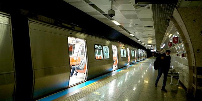 Yenikapı-Atatürk Havalimanı metro hattında arıza meydana geldi