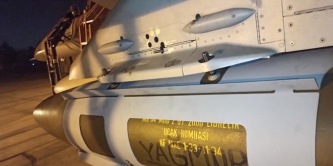 Teröristler için 'hesap zamanı': Bombalara 'Yağmur' ve 'Ecrin'in adını yazdılar