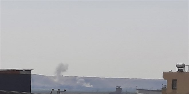 Gaziantep'in Karkam ilesine roketli saldr