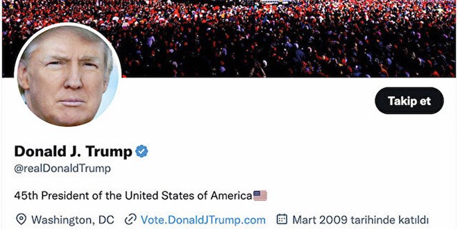 Trump'a sansr bitti: Twitter kaplarn at