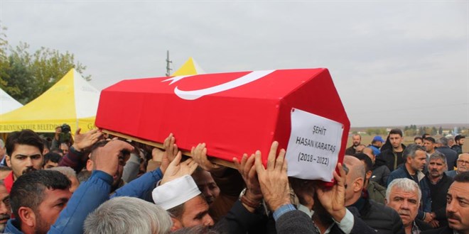 5 yaşındaki Şehit Hasan son yolculuğuna uğurlandı