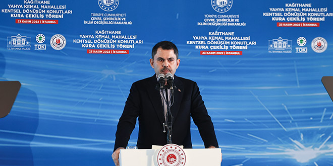 Bakan Kurum: Depremle mücadeleyi topyekun sürdürmek zorundayız