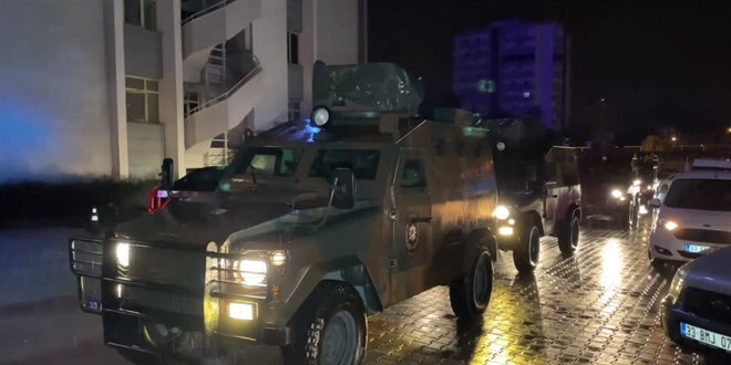 Mersin'de 18 PKK zanlısının yakalanması için operasyon başlatıldı
